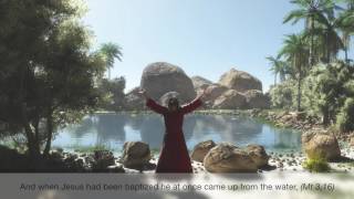 The Baptism of Jesus  Christian Music Video [upl. by Inalej]