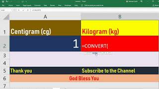 Convert Centigram to Kilogram [upl. by Vinson938]