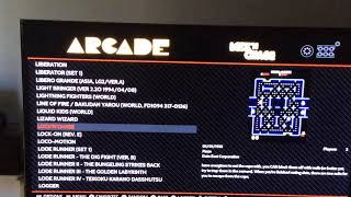 RetroPie Arcade games list  Over 2300 [upl. by Adym]