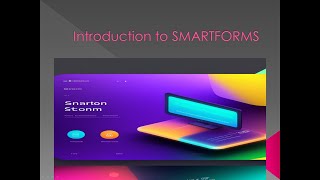 SAP ABAP  Smartforms Introduction [upl. by Brottman]