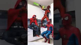 Spider party 🎉🎊 party shorts reels youtube tiktok spiderman milesmorales deadpool marvel [upl. by Attenor956]