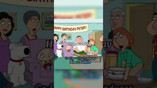 Its Peters birthday tomorrow 🥳 shorts familyguy [upl. by Haisej844]