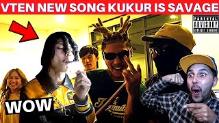 VTEN  KUKUR OFFICIAL VIDEO REACTION  VTEN NEW NEPALI SONG IS FIRE Honest Review NO BS [upl. by Burnard737]