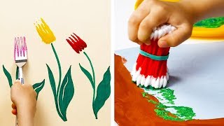 16 CREATIVE DRAWING HACKS FOR KIDS [upl. by Coryden]