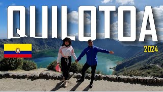 Así es la LAGUNA DEL QUILOTOA en pleno 2024❤️  Cañon de Toachi  Laguna de YAMBO  ECUADOR [upl. by Noli635]