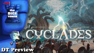 Cyclades Legendary Edition  DT Preview with Mark Streed [upl. by Yenitirb291]