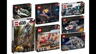 LEGO Star Wars October 2019 sets  Episode IX and the Mandalorian sets [upl. by Kcirted905]