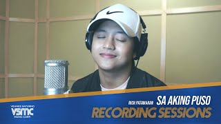 Rich Patawaran  Sa Aking Puso Recording Sessions [upl. by Kolodgie]