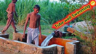 Tube well Swimming Vlog Adventures Whatsapp 03456274018 [upl. by Carce]