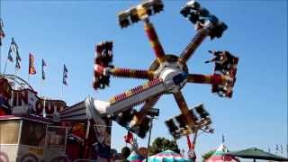 Spin Out Ride California State Fair 2013 CalExpo [upl. by Maller]