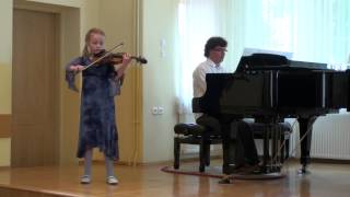 Fritz Seitz No 4 in D major for violin and piano Op 15 BasiaViolinist [upl. by Ertha239]