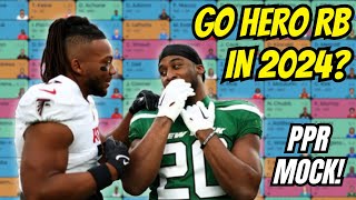 This PPR Mock Draft Shows How Hero RB Could Be THE KEY In 2024 [upl. by Becca]