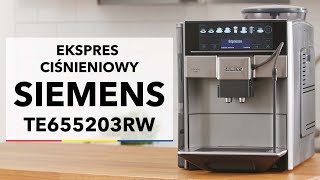 Siemens EQ6 plus s700 TE657319RW  dane techniczne  RTV EURO AGD [upl. by Imelda]