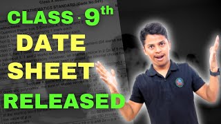 Class 9th Final Exam Date Sheet 2024  Date Sheet Released Class9  Doe Delhi [upl. by Pauli862]