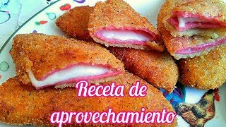 Cómo hacer mortadela rellena de queso  receta de aprovechamiento  El Dulce Paladar [upl. by Gamal]