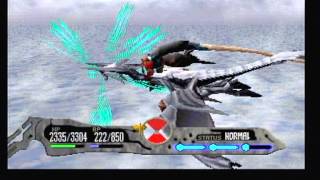 Panzer Dragoon Saga Sega Saturn 35  8th boss  Atolm Dragon 3rd round [upl. by Martino]