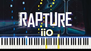 iiO  Rapture Piano Cover FREE MIDI [upl. by Grochow]