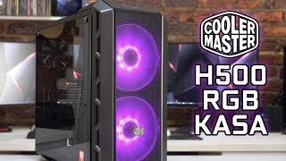 Cooler Master H500 RGB Kasa Ä°ncelemesi  MESH ve AKRÄ°LÄ°K [upl. by Uy]