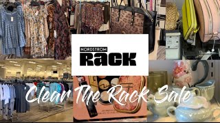 NORDSTROM RACK CLEAR THE RACK CLEARANCE SALE APPAREL BAGS SHOES HOME amp MORE [upl. by Jephthah]