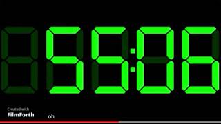 86 Seconds Countdown Timer Start at 8556 Seconds [upl. by Allsun]