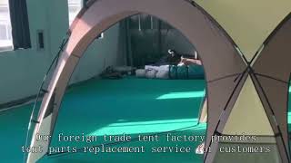 Dome tent Company China Good Best Cheapest [upl. by Aitnahs960]