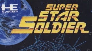 Classic Game Room  SUPER STAR SOLDIER review for PC Engine [upl. by Luapnaes]