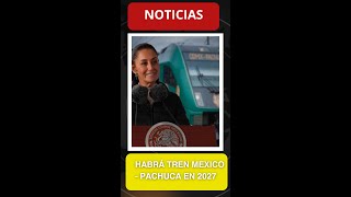 Claudia Sheinbaum da inicio a trabajo preliminar Tren MéxicoPachuca en Hidalgo [upl. by Ennaeus]