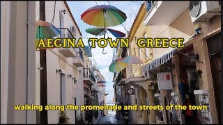 Aegina town Greece [upl. by Nerrot215]