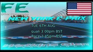 GP4 Offline Championship Formula E Season 2023 Round 3 New York Eprix [upl. by Eijneb659]