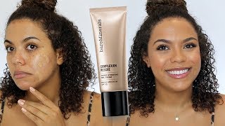 Bare Minerals Complexion Rescue Tinted Moisturizer Review 12 DAYS of FOUNDATION DAY 5 [upl. by Ayocat]