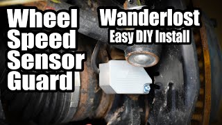 How To Prevent Toyota Wheel Speed Sensor Damage [upl. by Rosalinda]