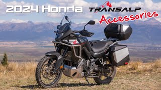 2024 Honda XL750 Transalp Accessories [upl. by Selmner11]