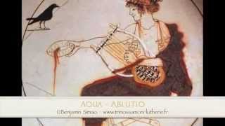 Lyre  Ancient Roman Music  ©Aqua  Ablutio  Benjamin Simao [upl. by Nnazus623]