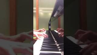 rough piano transcription of deepminds wavenet piano sample 3 sageev oore [upl. by Eikcim]