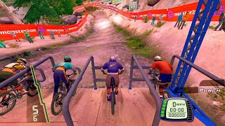 DOWNHILL DOMINATION PS2 Arcade Gameplay Cosmo [upl. by Werbel920]