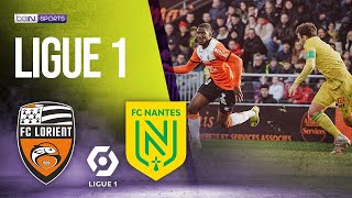 Lorient vs Nantes  LIGUE 1 HIGHLIGHTS  022424  beIN SPORTS USA [upl. by Analaf]