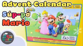 Đếm ngược đến qua lố luôn Giáng Sinh với bộ Super Mario Advent Calendar ToyStation 550 [upl. by Jerroll]