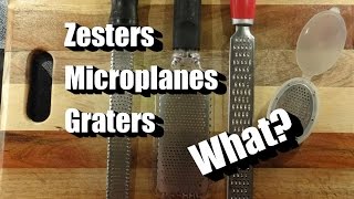 Zesters Graters Microplanes Where to Begin Here a Few Examples from my Kitchen [upl. by Alexandra334]