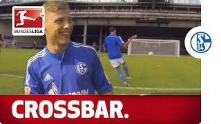 Crossbar Challenge  FC Schalke 04 [upl. by Enelyw]