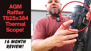 AGM Rattler TS25x384 Thermal Scope Review 16 Month review [upl. by Kirby]