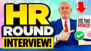 HR ROUND INTERVIEW TIPS QUESTIONS amp ANSWERS How to PREPARE for a HUMAN RESOURCES Job Interview [upl. by Lehmann]