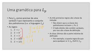 Gramáticas livres do contexto [upl. by Atiras]