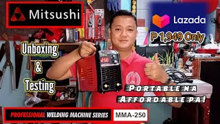 How To Use Mitsushi MMA250 Inverter Welding Machinekomponerozx4642 [upl. by Belayneh]