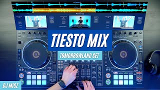 One of Tiestos GREATEST Transitions Tomorrowland 2019  DJ Migz [upl. by Enaffit]