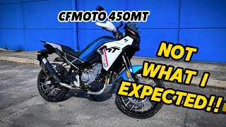 First Impression  On amp Off Road Test Ride on 2024 CFMOTO 450MT IBEX 450MT [upl. by Uyerta]