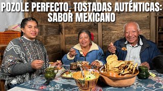 Pozole rojo y las MEJORES tostadas caseras para la cena Mexicana 🇲🇽 ¡Deslumbra a tus invitados [upl. by Roderic]