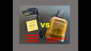 TOBACCO VANILLE TOM FORD VS WARM BLACK ZARA¿COMPARABLES [upl. by Ariaz314]