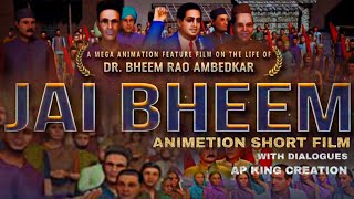 JAY BHIM✊🌎  ANIME SHORT FILM WITH DIALOGUES ✍️💙  drBhimrao ramji Ambedkar  jaybhimanimefilm [upl. by Flore]