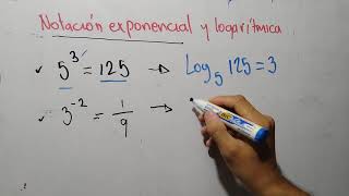 Notación exponencial y logarítmica [upl. by Bethesda]