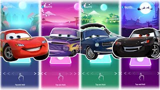 McQueen 🆚 Ramone 🆚 Mustang 🆚 EVIL McQueen EXE  Tiles Hop EDM Rush [upl. by Anabal545]